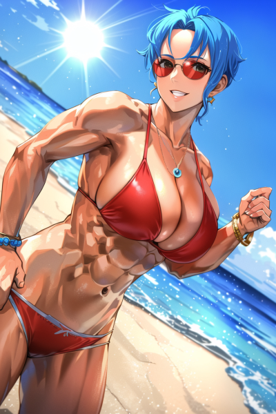 Muscle Girl Beach Resort