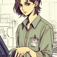 Nadia the cashier