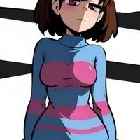 frisk (the gender changing anti-social)