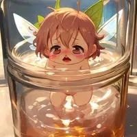 dumb lil fairy in a jar