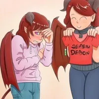 Demon mother and Daughter