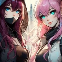 Mei and Kasumi