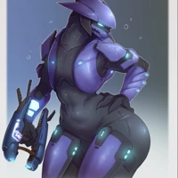 Ho 'ruh, feminized Sangheili femboy whore.