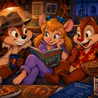 Chip, Dale, & Gadget (SFW version)